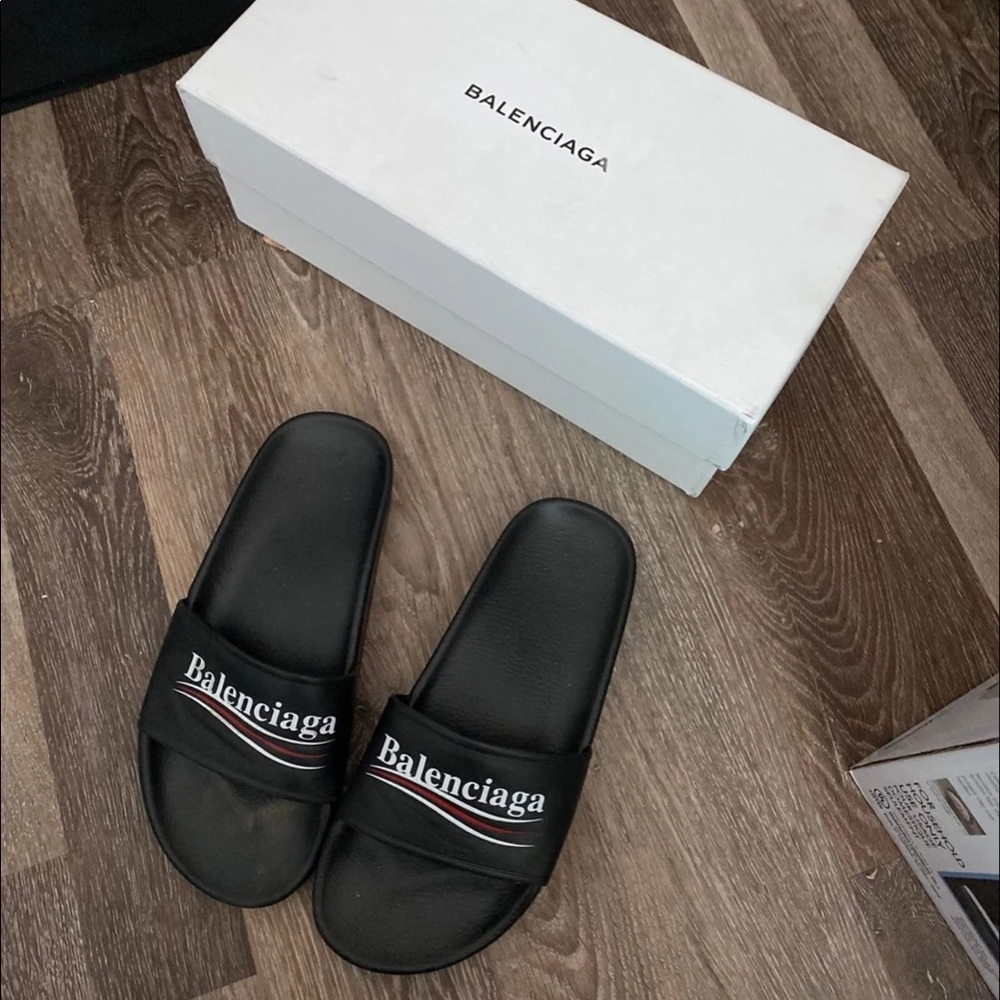 Authentic Balenciaga Slides Slippers Sandals